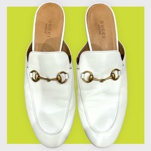 Gucci Princeton Leather Mules